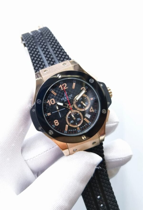 HUBLOT BIG BANG UNICO BLACK GOLD 42MM